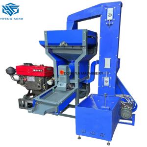 China 22HP Diesel Engine Commercial Rice Mill Machine 650kg Per Hour wholesale