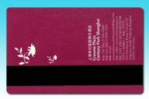 China Magnetic strip hotel door cards wholesale