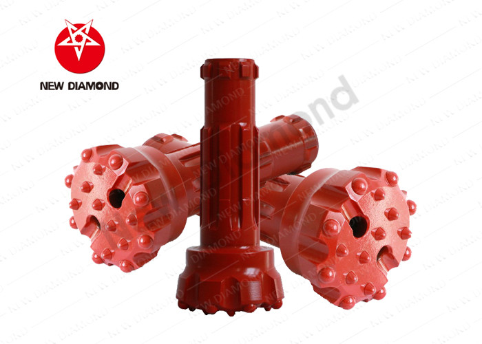 DHD35R 2 Air Hole Mining Drill Head , Drilling Rig Accessories Anti - Wear