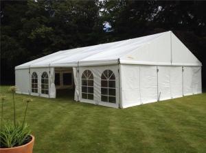 China 10x30 Outdoor Party Tent White Festival Canopy Clearspan Structure Fast Mount wholesale