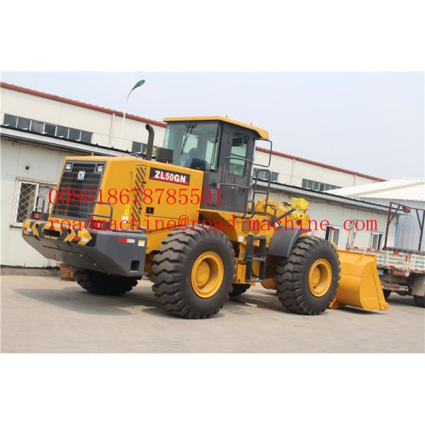 220HP Loading 5T Compact Wheel Loader With 3m³ Bucket 3550mm Ground Clearance