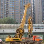 Underground Piling Machine 70m 261kw Hydraulic Diaphragm Wall Grab