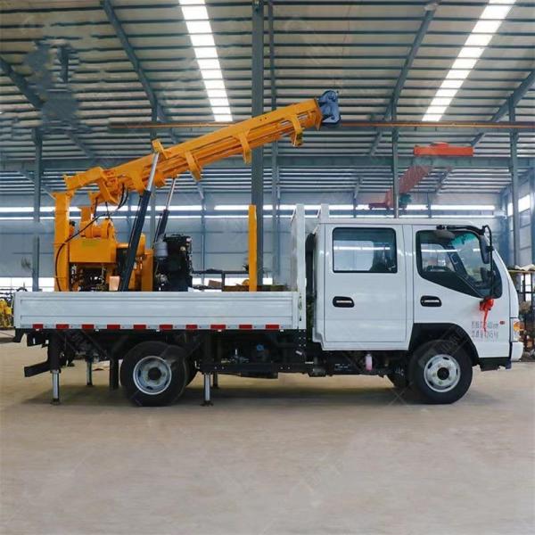 Diamond Geology Geotechnical Soil Investigation Drilling Rig Truck Mounted 200m XYC-200