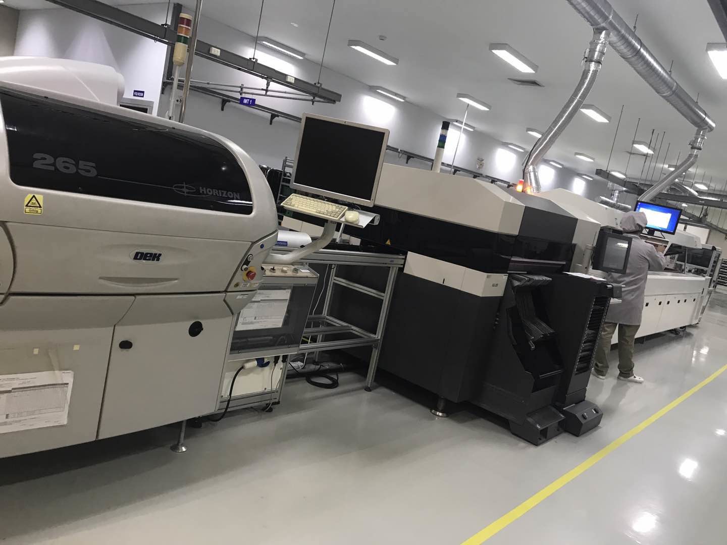 high quality SMT /DIP unloading conveyor with smema 300(W)×340(L)×570