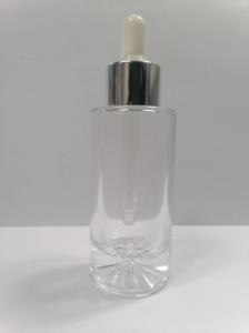 China OEM Essential Oils Bottles Skincare Packaging Glass 40ml Cosmetic Dropper Bottles wholesale