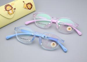 China Cool Kids Eyeglasses Wear Metal Antiskid TR And Silicone Frames wholesale