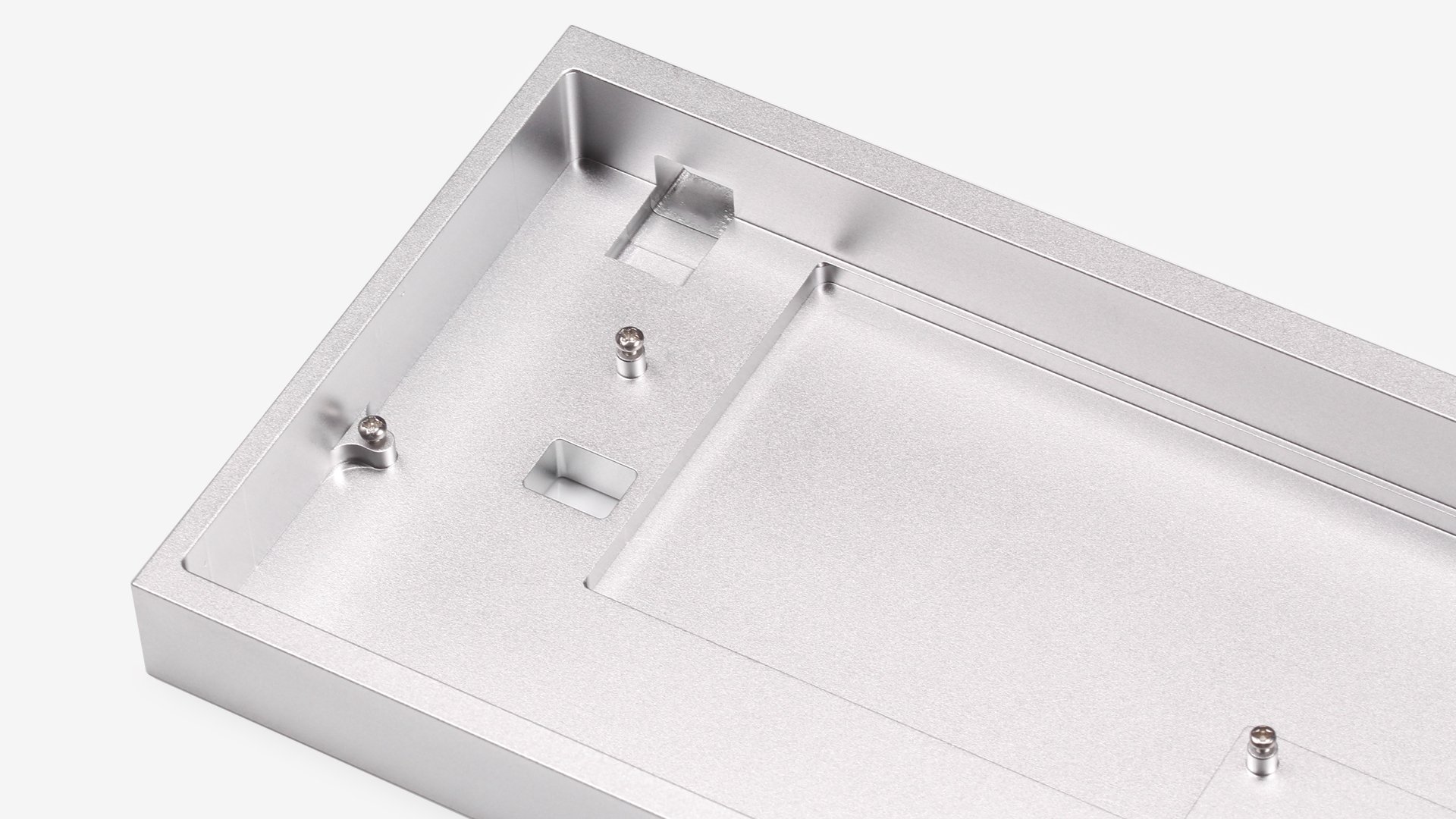 Aluminum Anodizied Fabrication CNC Milling Parts Mechanical Keyboard Hot Swap