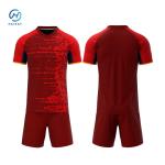 Professional Plain Soccer Jersey for School/Club Game Training 150gsm Fabric