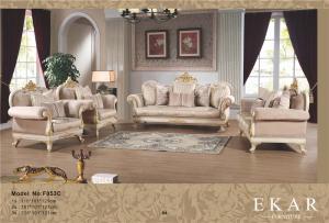 China Fabric Chesterfield Sofa Set Wooden Leg French Style Sofa wholesale