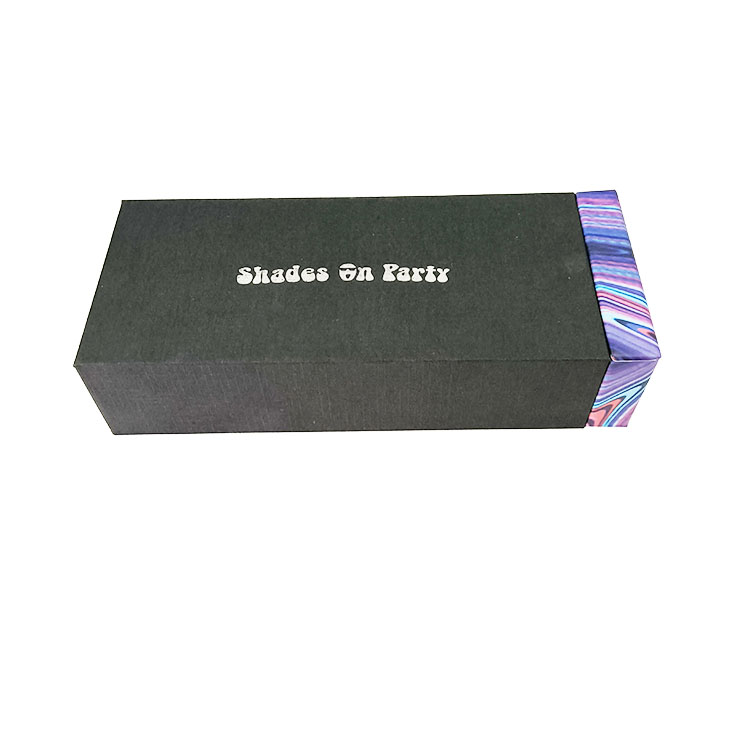 Custom Logo Leather Paper Glasses Case Set OEM / ODM Available