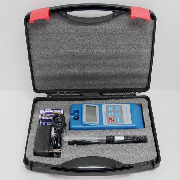 Magnetic Particle Inspection Digital Gauss Tesla Meter With Transverse Fiber Probe