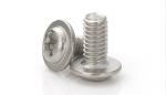 Phillips Stainless Steel Machine Screws , Flanged Button Head Screw ISO9001