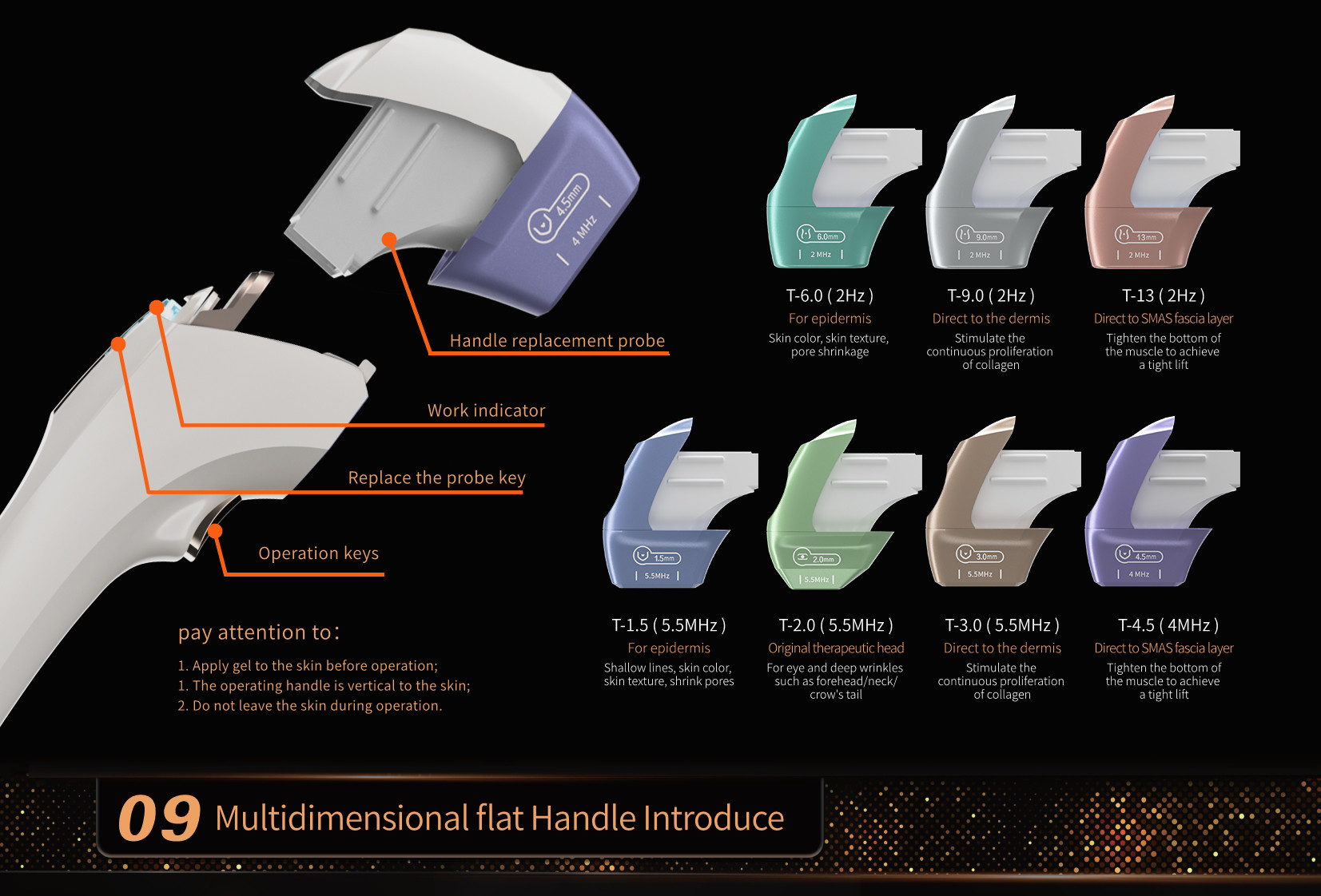 3 Handles High Security Ultraformer Hifu MPTS 6.0J Energy 650W Power