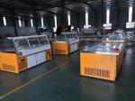 Air Cooled Stainless Steel Deli Display Freezer CE Marble Slab Seafood