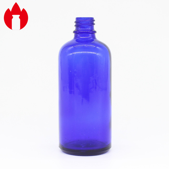 100ml Amber Or Blue Screw Top Vials Glass Essential Oil Bottles
