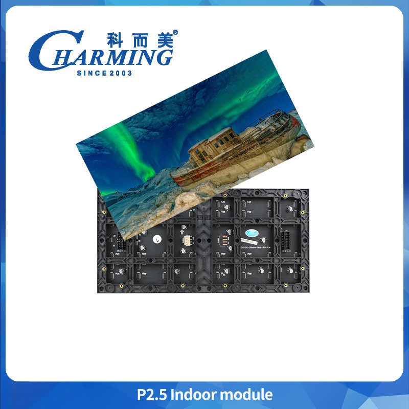 24W Indoor Outdoor P2.5 Digital Signage Display Led Screen 320x160MM Advertising Panel Events Stage Background 3840Hz Modular Led Video Wall