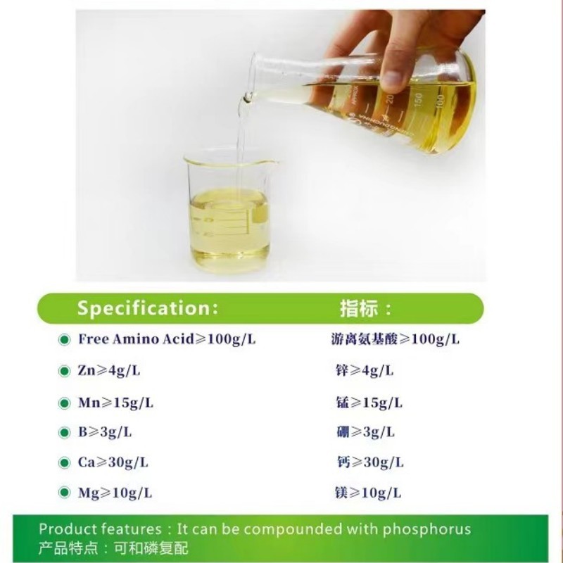 Liquid Amino Acid Chelated Multi Elements Ca Mg Zn Mn B