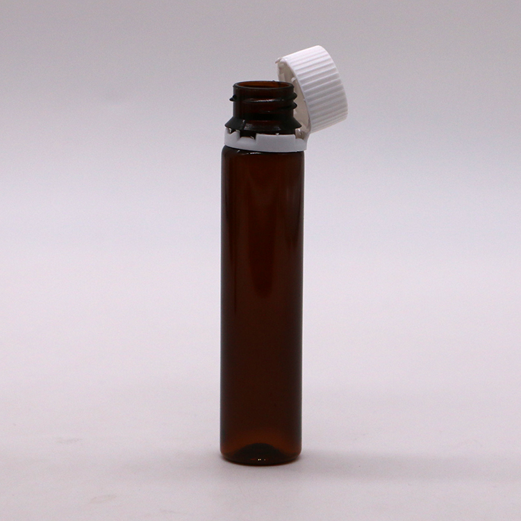 PET Plastic Oral Liquid Bottle 20ML/20CC Tamper Proof Cap for Health Care Products