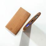 Original Wood Color Portable Powerbank Phone Charger / Power Supply Cherry