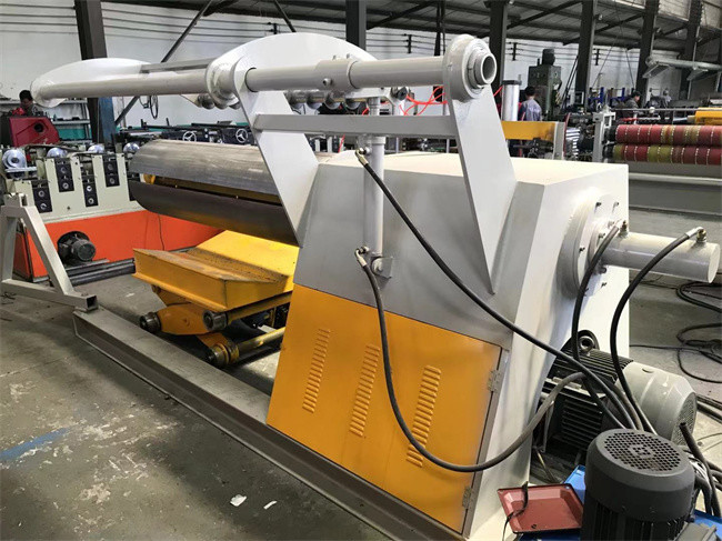 80kw Slitting Line Machine 0.5mm Cutting Precision Steel Strip Slitting Machine