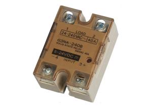China 60A 80A Solid State Subminiature Relay , Low Voltage Relays G3NA-DA CE wholesale