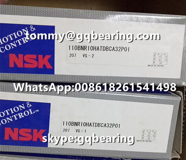 Ceramic Material Balls NSK 110BNR10HATDBCA32P01 Super Precision Thrust Angular