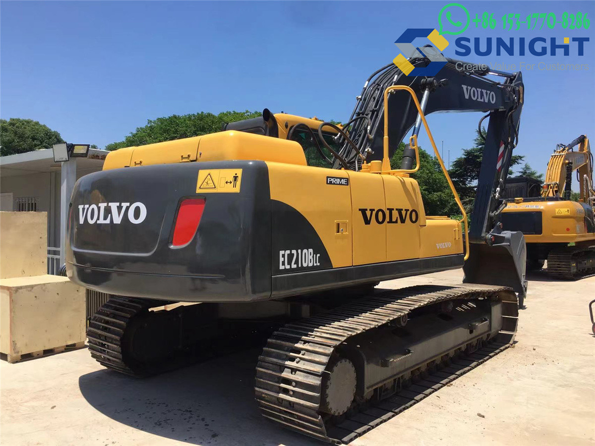 Used Refurbished Volvo EC210 Crawler Excavators Manufactured In Sweden