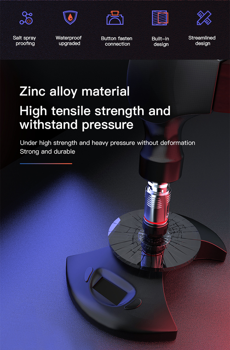 Cnlinko Connector BD24 Industrial Waterproof Metal Female Male IP68 10 Pin Plug Socket Cable Connector