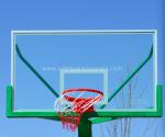 Outdoor Fully Tempered Glass Basketball Backboard With Impact Resistant