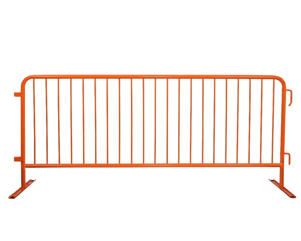 sports portable US standard white powder coating crowd control barriers