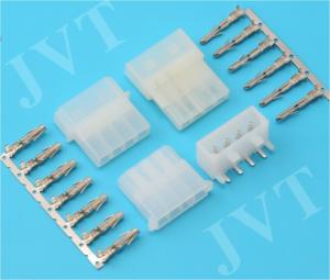 China 4 Cables Power Cable Connectors , Nylon 66 UL94V-2 Housing Male Female Connector wholesale
