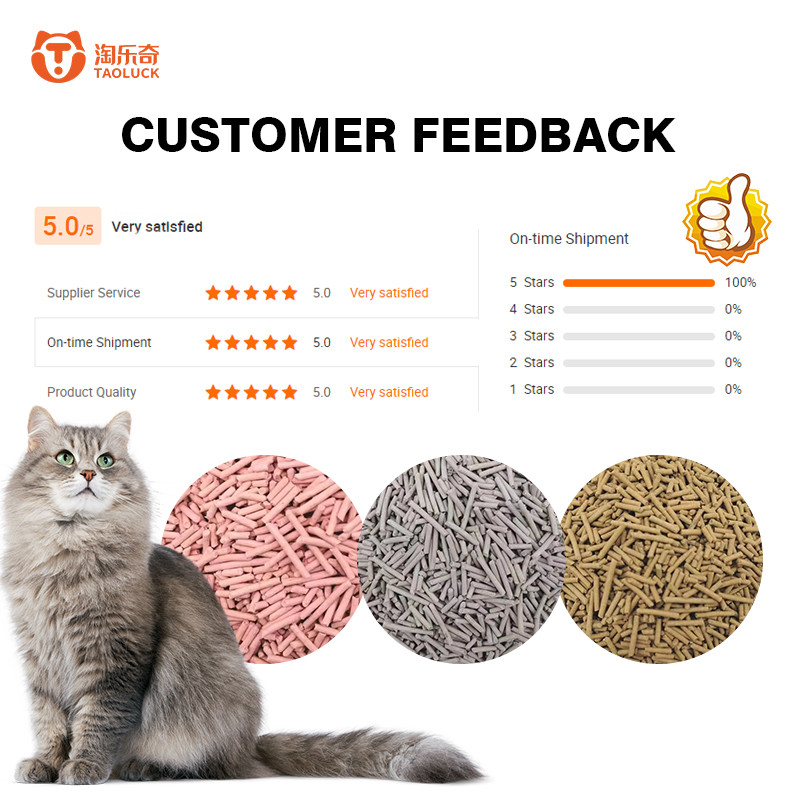 Clumping Tofu Cat Litter Deodorant Plant Degradable Low Dust Litter For Cats