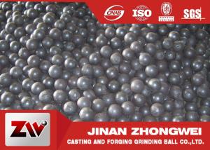 China Forged and casting grinding balls for ball mill , Dia20-150mm wholesale