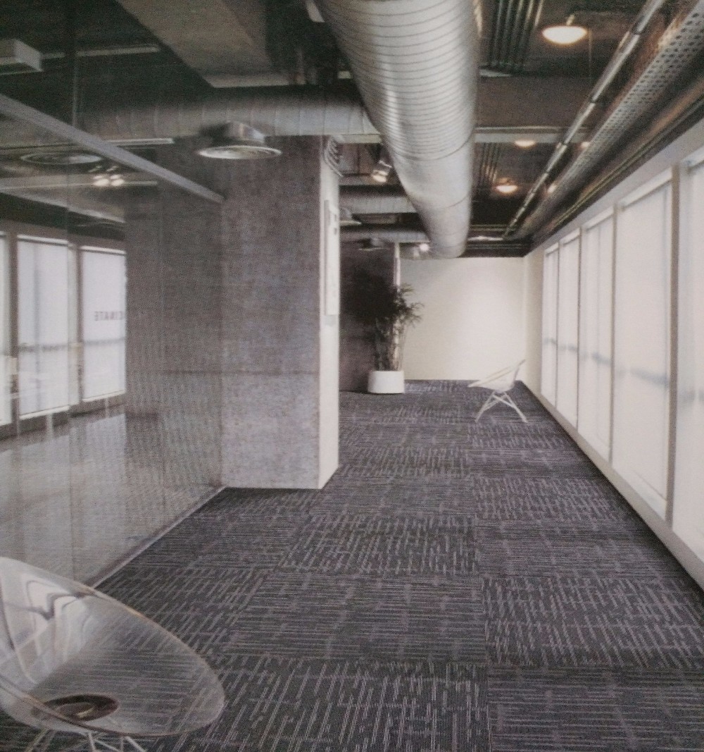Commercial Modern Area Rugs 100 Nylon Material Machine Woven Technics