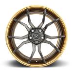 2-Piece Forged Wheels For Ford Mustand 5x114.3 Staggered 19 and 20 inches