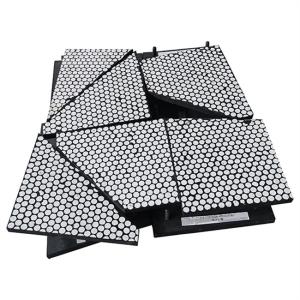 China Customized Wear Rubber Ceramic Liners Chute Ceramic Wear Tiles wholesale