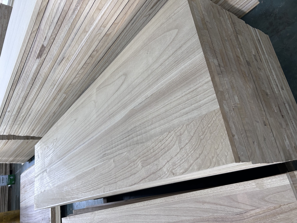 Customized Size Solid Wood Panel Paulownia Poplar Pine for Home Decoration