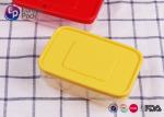 Safe Kids Plastic Lunch Box Eco Friendly Transparent Plastic Crisper