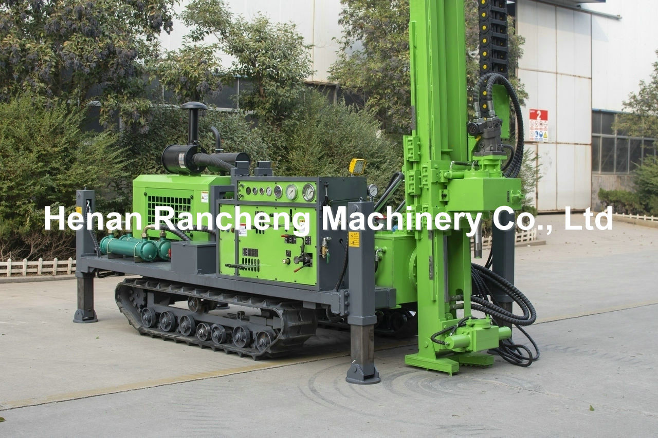 650m Depth Core Drilling Rig 92KW Engine Hydraulic Rock Core Drilling Machine