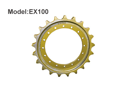 EX100 Excavator Drive Sprocket 6-Bolt Lug Pattern