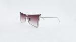Half-rim frame One Piece Sunglasses Ladies Women Sunwear UV 400 nobby party