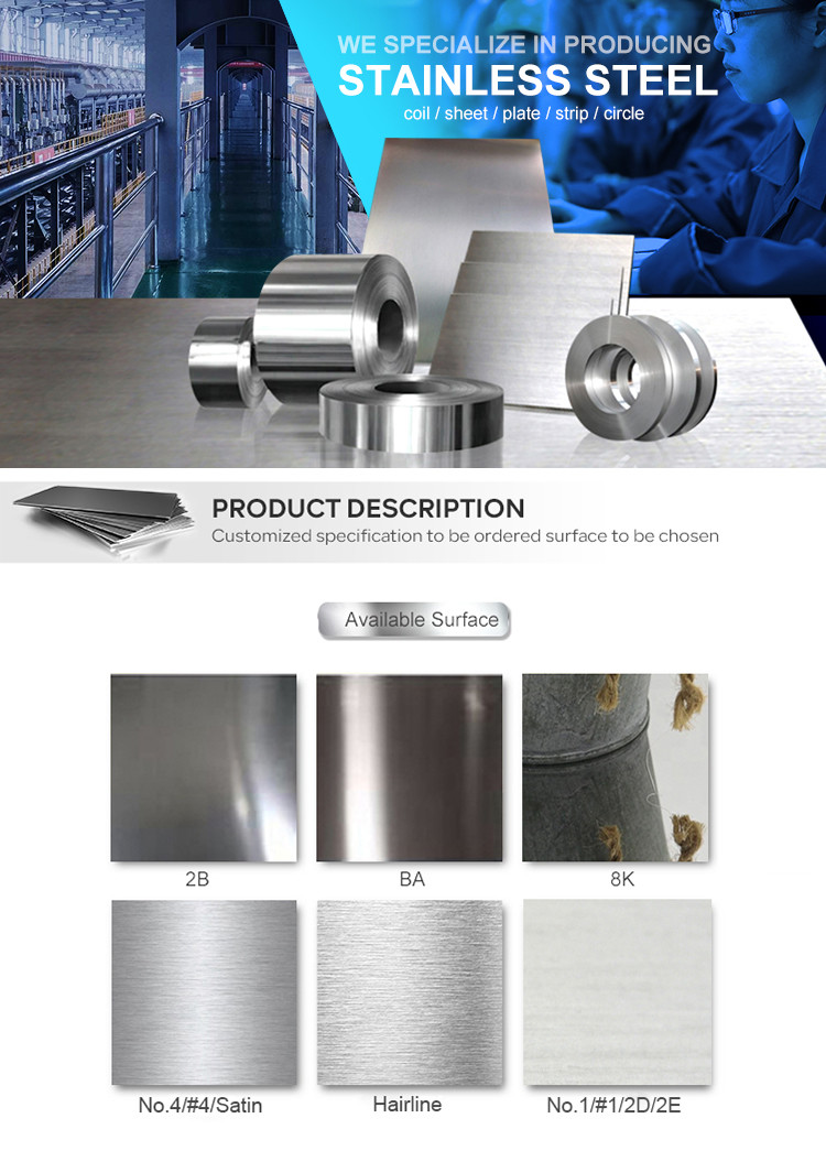 AISI 312 420 409 Stainless Steel Plate 0.3-3.0mm Thickness 2438mm Length