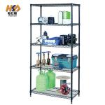600MM 1.2M Chrome Metal Storage Wire Shelves Heavy Duty 4 Tier