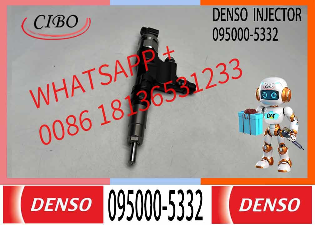 New Diesel Common Rail Fuel Injector 095000-5332 For HI-NO 23670-E0150 23910-1380