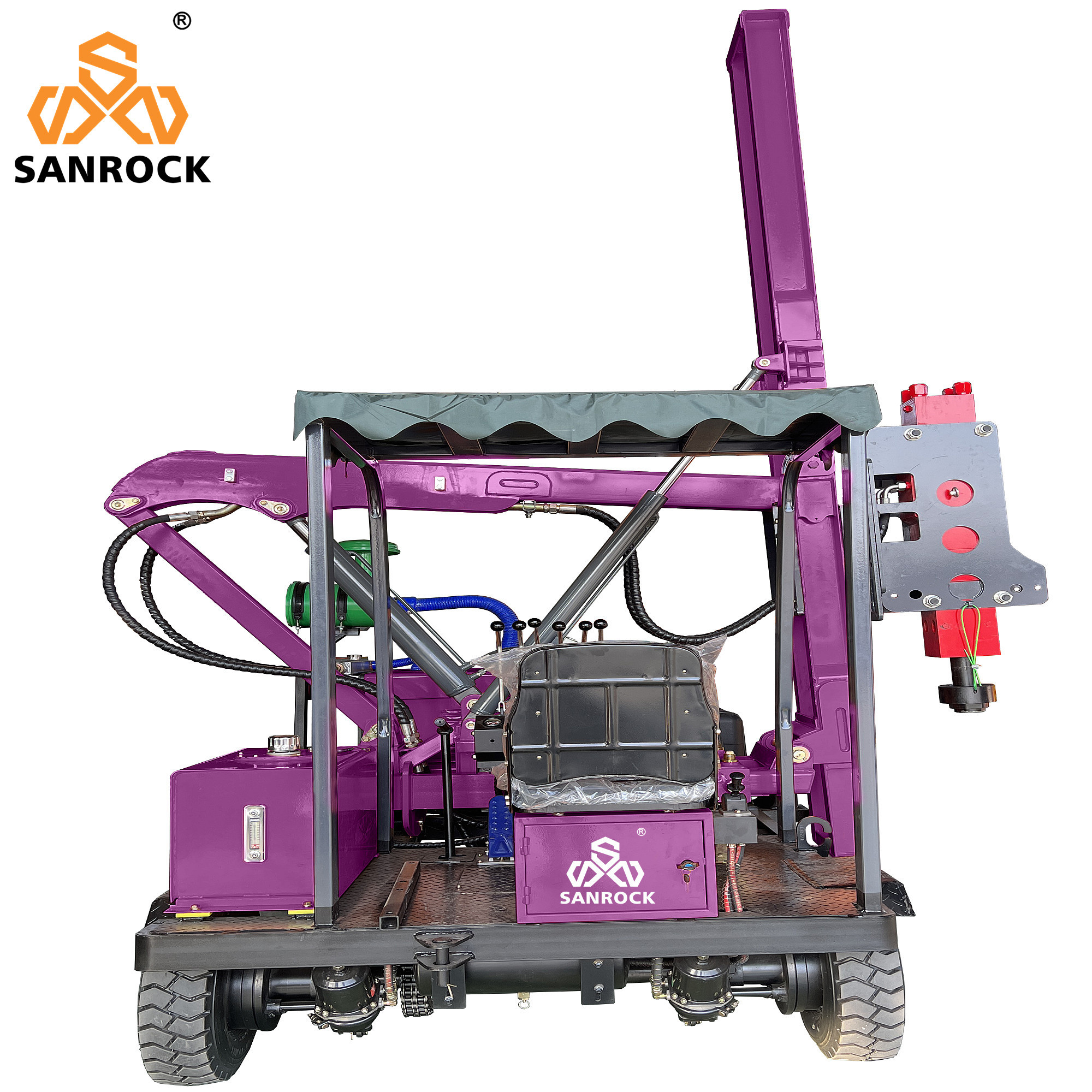 Portable Pile Drilling Rig Vibration Hammer Pile Driving Equipment
