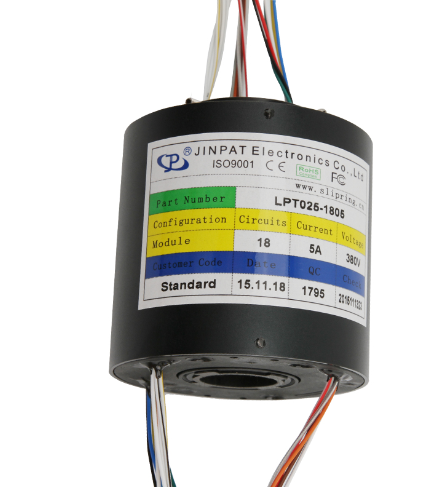 5A 300rpm 18 Circuit Rotary Slip Ring