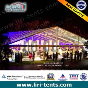 China fashion clear PVC structure 20*25m for 400 people wedding party wholesale