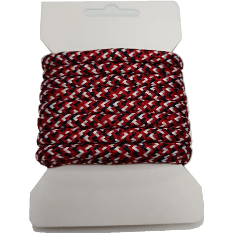 9mm Solid Braid Polyester Rope Red Polyester Rope High Tenacity