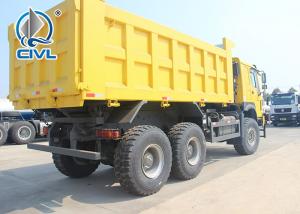 China 30Ton Yellow SINO Heavy Duty Dump Truck Trailer 6 x 4 for Transport wholesale