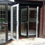 Aluminum profile-Non-thermal break-Swing door-Black-55/65mmseries